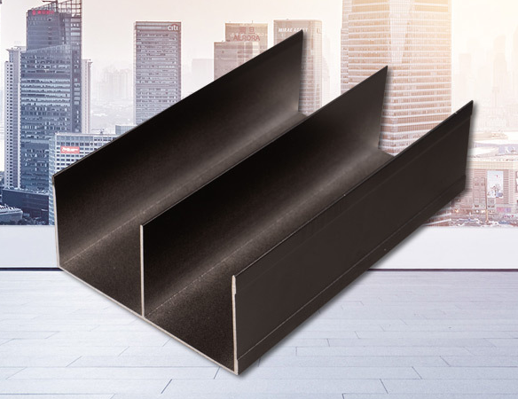 Recessed sliding door track, sliding door track for cabinets, aluminum alloy pro