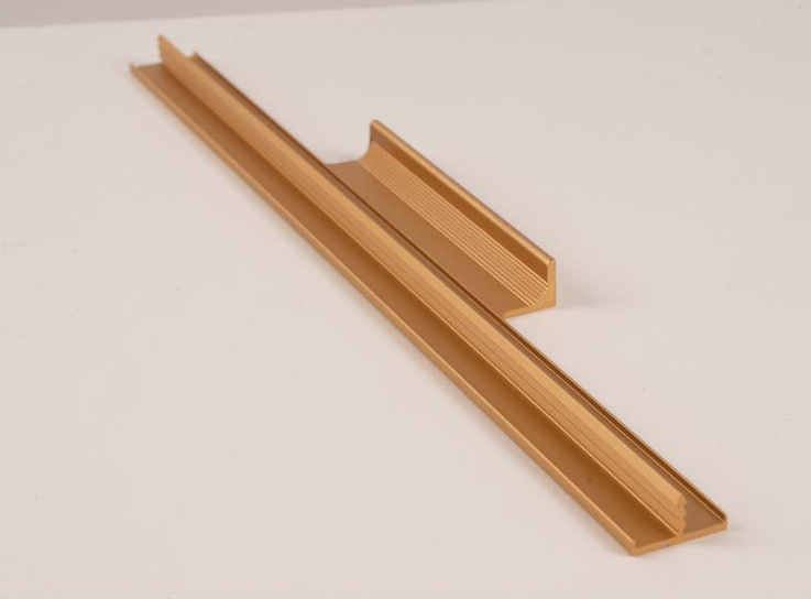 Minimalist aluminum alloy wardrobe sliding doors, thickened semi-concealed slidi