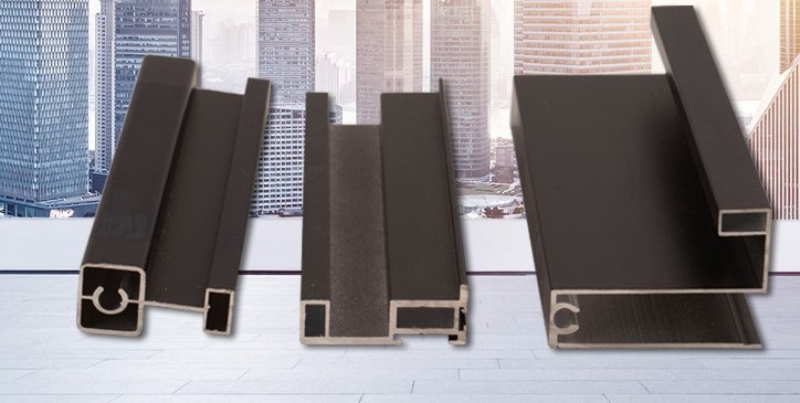 Luxury-luxurious wardrobe door aluminum material, simple and elegant aluminum al