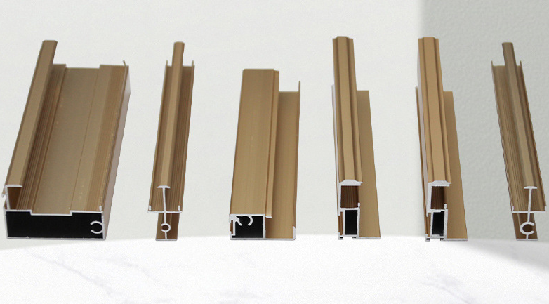 Aluminum alloy sliding door profile window decoration aluminum frame upper and l